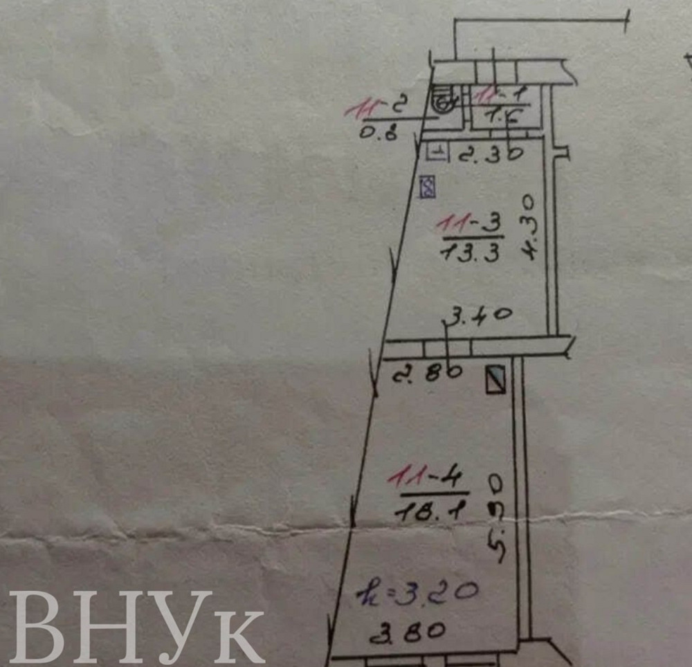 Продаж Квартира 1-кімнатна, 4/4 поверх на Святого Теодора пл. Львів - фото 5