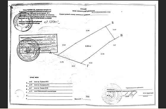 Продаж земельної ділянки 8 соток на вул. Русанівська Baikivtsi