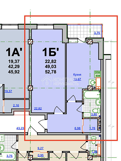 Продаж Квартира 1-кімнатна, 5/9 поверх на вул. Оренбурзька Харків - фото 1
