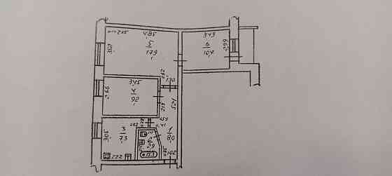 Продам трехкомнатную квартиру на Транспортной Одеса