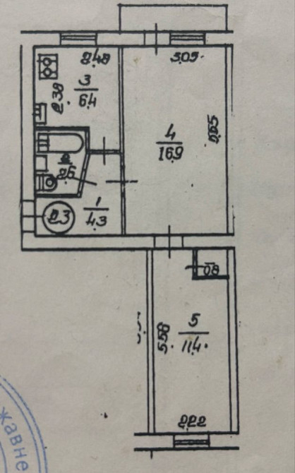 Продаж Квартира 2-кімнатна, 2/5 поверх на Свободи вул., д. 10 Київ - фото 1