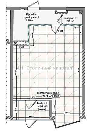 Оренда торгове приміщення на Драгоманова вул., 2А поверх - 1/25 Київ
