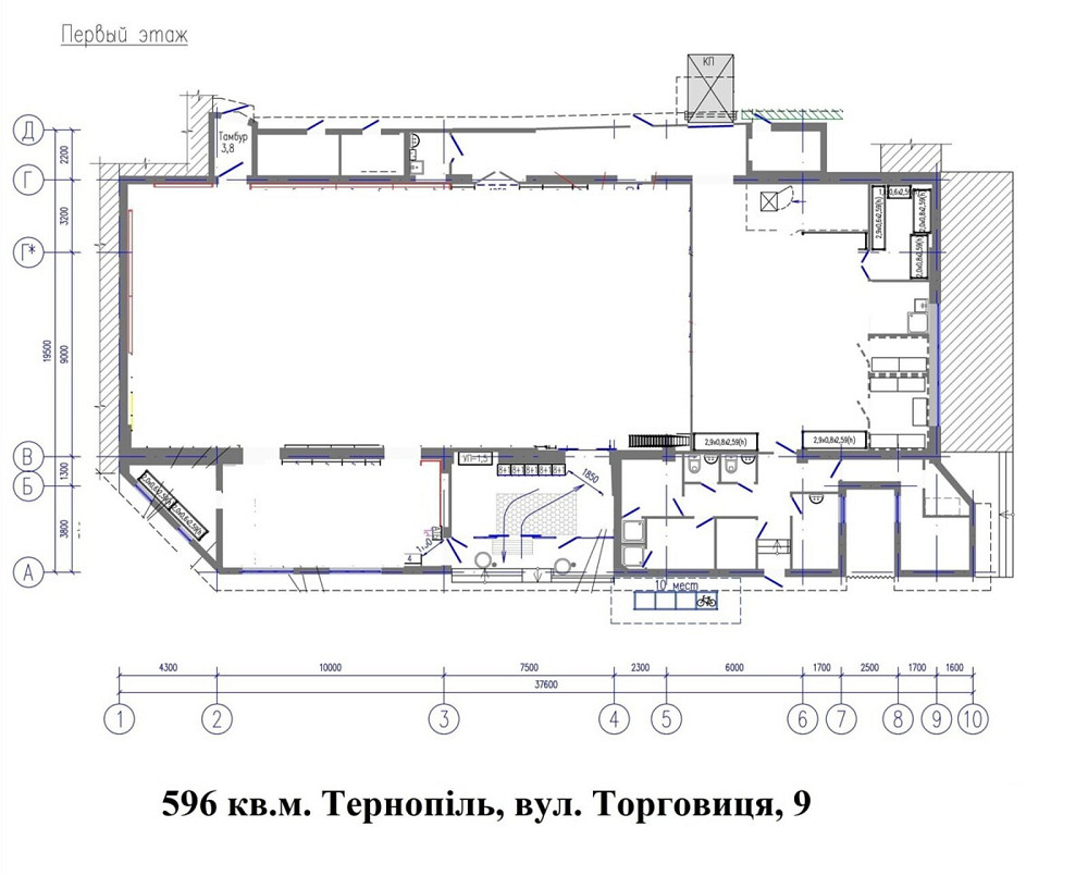 Оренда приміщення вільного призначення на Торговиця вул., 9 поверх - 1/1 Тернопіль - фото 2