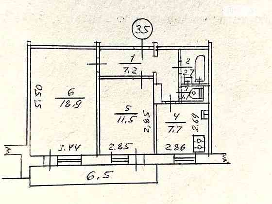 Оренда Квартира 2-кімнатна, 9/9 поверх на ул. Василия Касияна, 10а Kiev