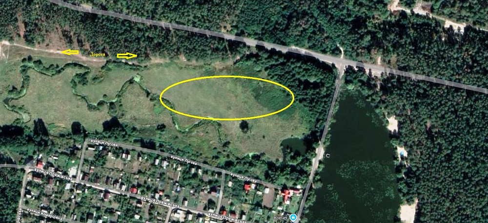 Продаж земельної ділянки 1.6 га на Пряжів (біля річки та озера) Zhytomyr - photo 1