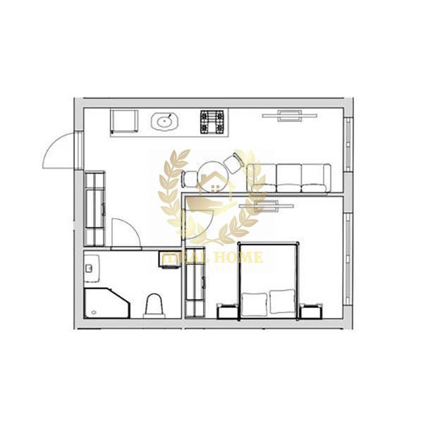 Продаж Квартира 1-кімнатна, 5/8 поверх на Индустриальный пер., 27 Kiev - photo 20