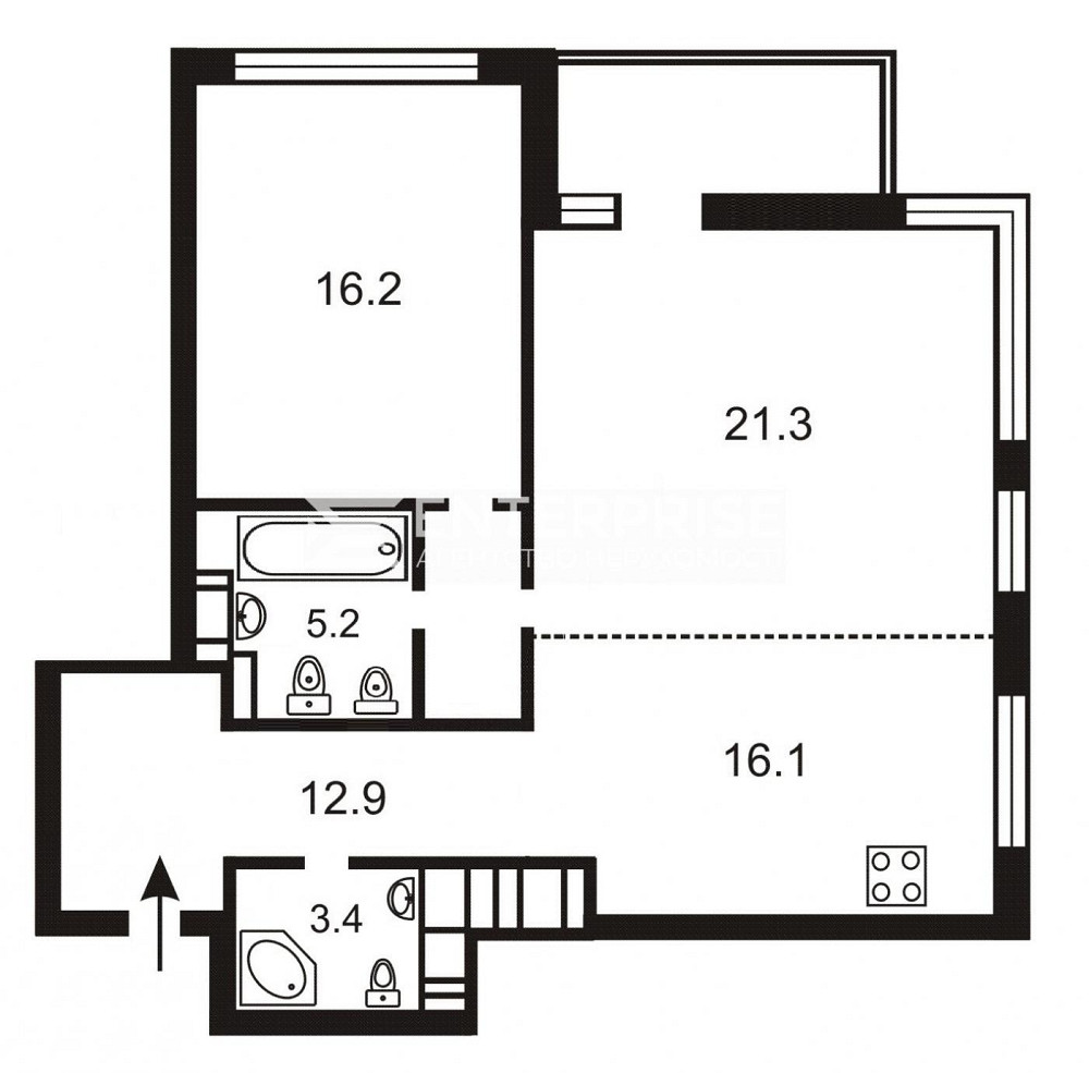 Продаж 2к квартири 82.1 кв. м Київ - фото 11