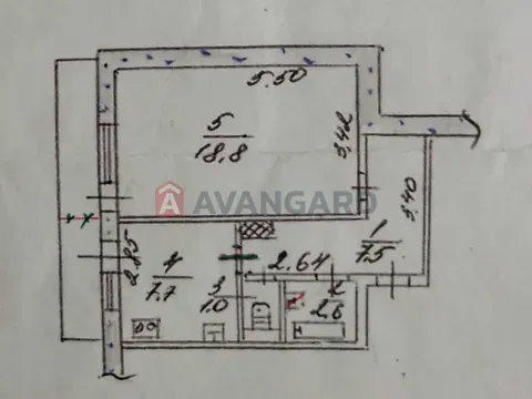 Продаж 1к Квартира 40 кв.м Судця Маршала вулиця 7 Запоріжжя - фото 5