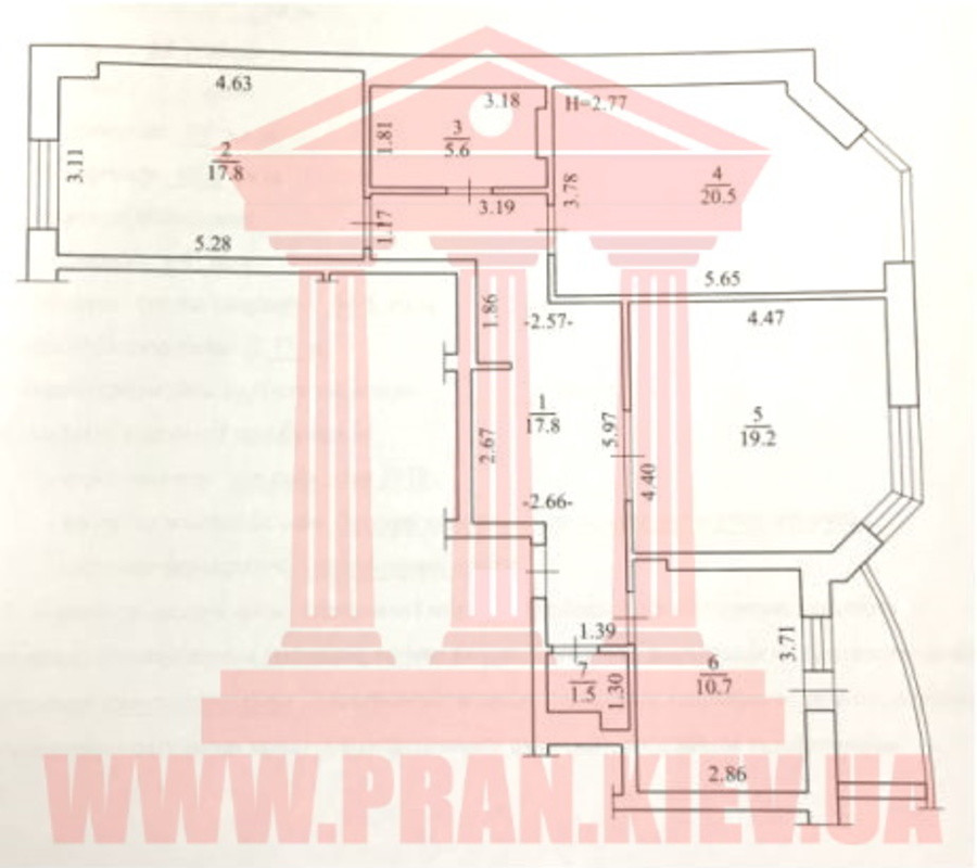 Продаж 3к Квартира 94.5 кв.м Киевский шлях, 95 Бориспіль - фото 11