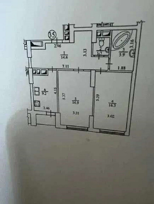 Продаж Квартира 2-кімнатна, 5/25 поверх на улица Туманяна Ованеса, д.3 Киев - изображение 14