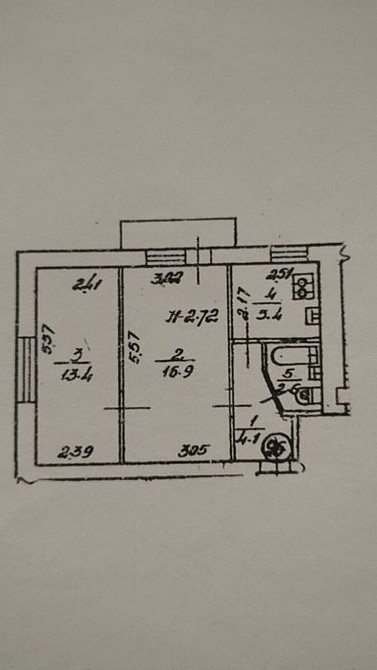 Продаж Квартира 2-кімнатна, 5/5 поверх на Смілянська вул., 1 Київ - фото 2