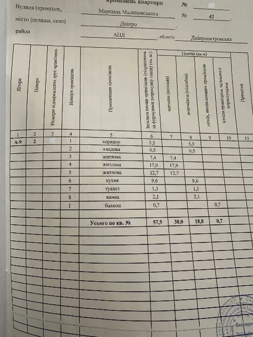 Продаж 3к Квартира 57 кв.м Сонячна Набережна, 42 Дніпро - фото 5