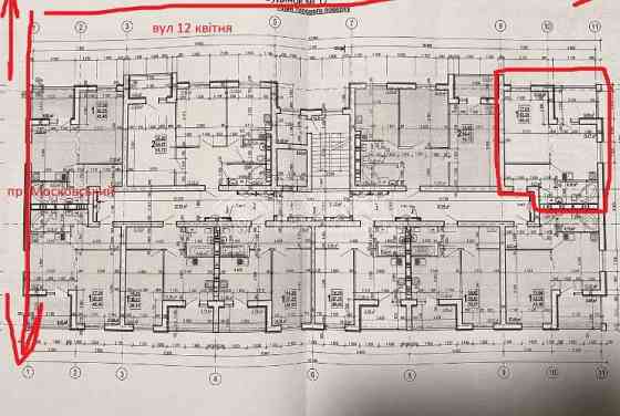 Продаж Квартира 1-кімнатна, 2/9 поверх на вул. Миру Харків