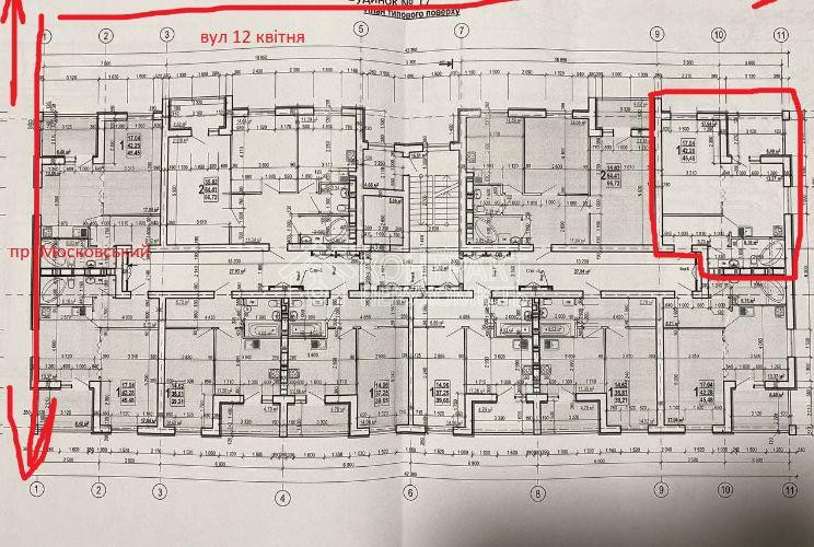 Продаж Квартира 1-кімнатна, 2/9 поверх на вул. Миру Харків - фото 4