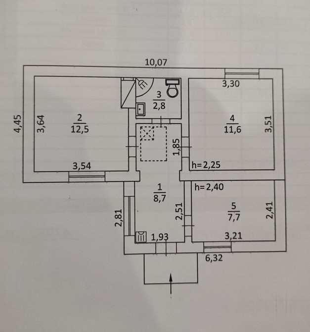 Продаж 1-поверховий Будинок з ділянкою 14 сот 44 кв.м 2 кімн. на Світин Світин Житомир - изображение 1