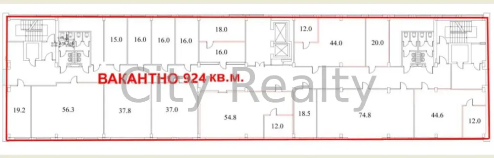 Здається Офісні приміщення площа 924 кв.м 5-й поверх Київ Лейпцизька 15А Київ - фото 10