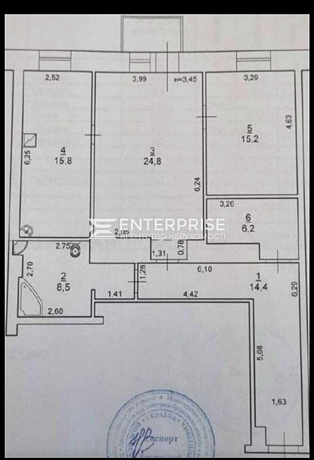 Оренда Квартира 3-кімнатна, 2/6 поверх на вул. Большая Васильковская Киев - изображение 7