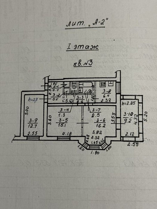 Продаж Квартира 4-кімнатна, 1/2 поверх на Дунаевского, 34 Дніпро - фото 1