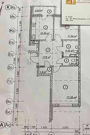 2-кімнатна, Юлії Здановської вул. (Михайла Ломоносова), 34 Б, Голосіївський Kiev