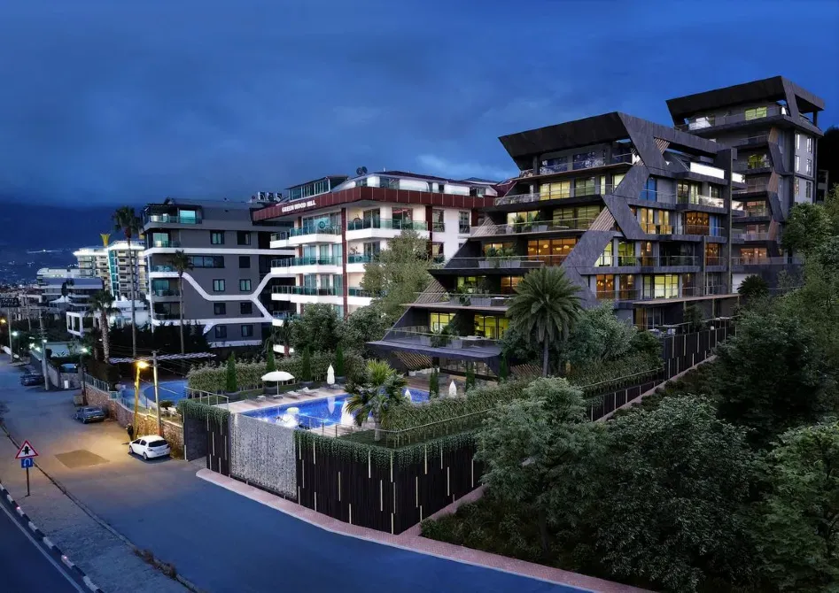 Apartment abroad 92 sq.m 2 rooms floor 1 Alanya, at Каргиджак Alanya - photo 2