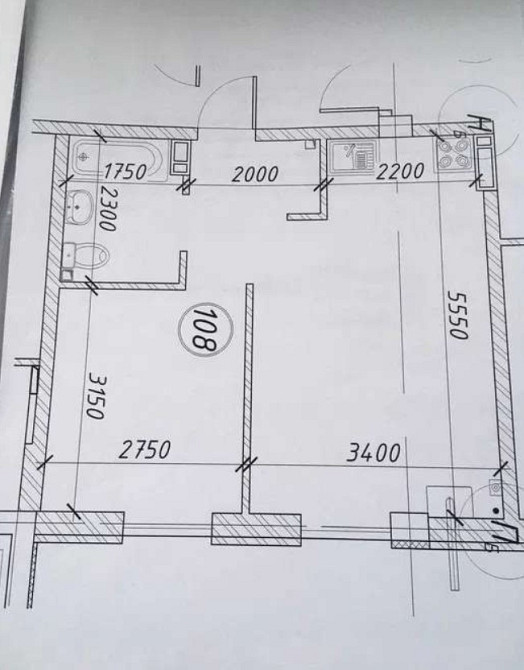 Продаж Квартира 1-кімнатна на ул. Инглези (ул. 25-ой Чапаевской Дивизии), 2в Одеса - фото 9