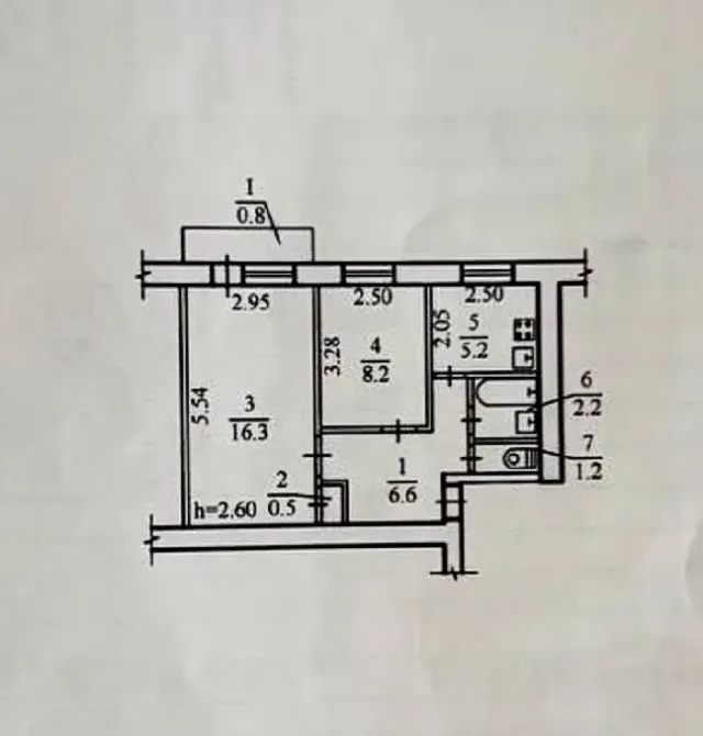 Продаж 2к Квартира 41 кв.м пров. Ялицевий 7 Дніпро - фото 9