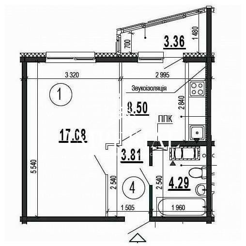 Оренда Квартира 1-кімнатна, 11/25 поверх на вул. Гмирі16 Kiev - photo 12