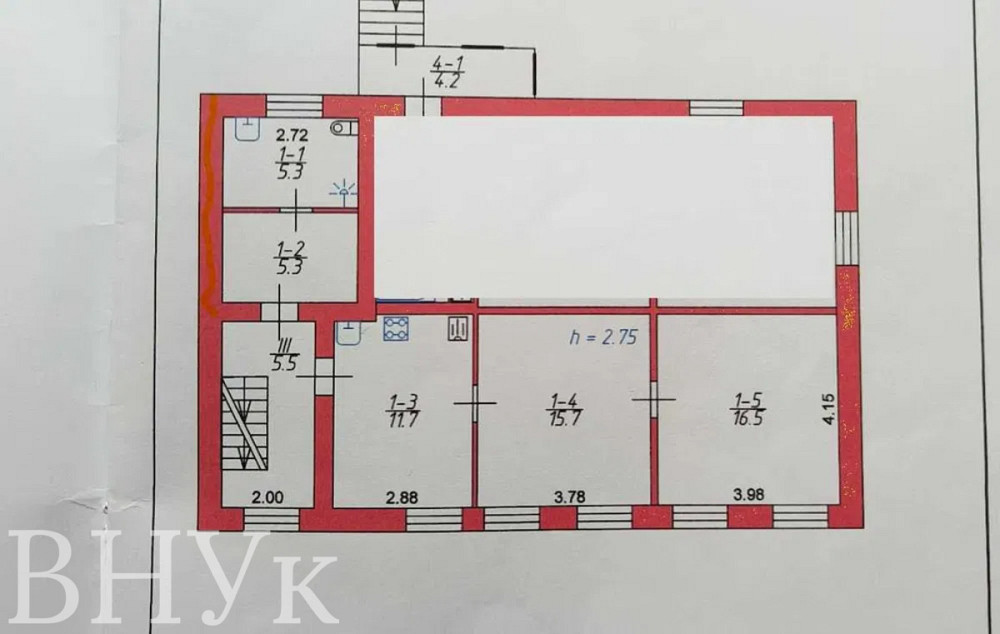 Продаж Квартира 2-кімнатна, 2/2 поверх на Коперника Луцк - изображение 10
