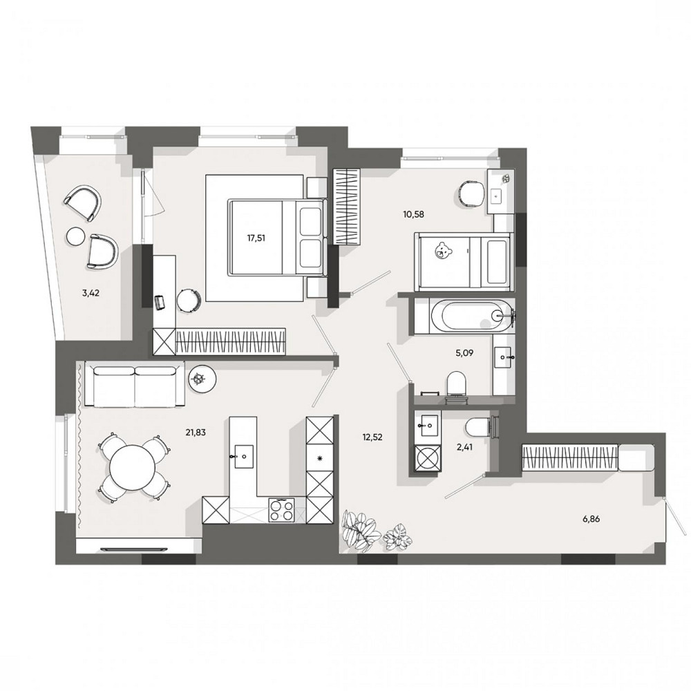 Продаж Квартира на улица Раковського Івана 24 Львов - изображение 2