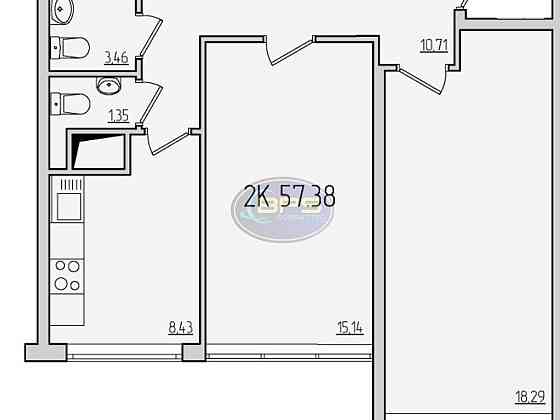Продаж офісне приміщення приміщень - 1, поверх - 1/19 