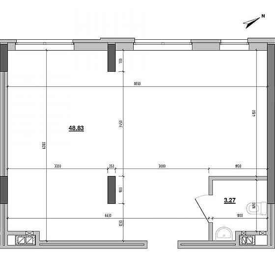 Продаж офісне приміщення на вул. Хмельницького Богдана приміщень - 1, поверх - 2/4 Львов