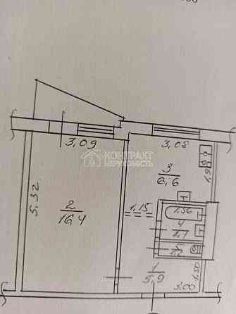 Продаж Квартира 1-кімнатна, 3/9 поверх на вул. Людвіга Свободи Kharkiv
