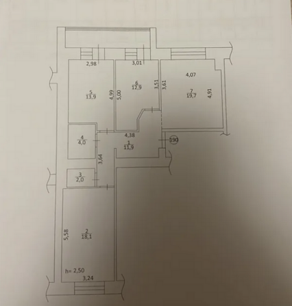 Продаж 3к квартири 90 кв. м на просп. Бандери Степана Тернопіль - фото 17