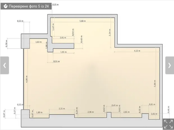 Оренда приміщення вільного призначення на Космонавтів поверх - 2/14 Вінниця