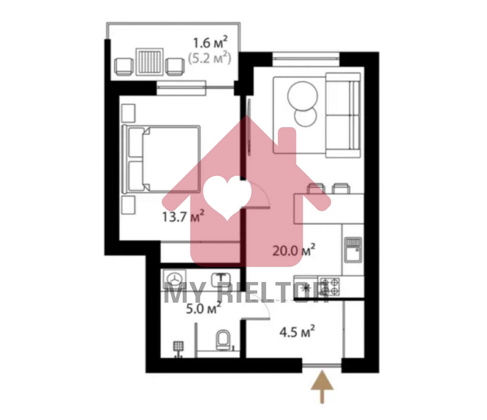 Продаж квартири з краєвидом на мальовниче місто Ужгород! Uzhhorod - photo 4