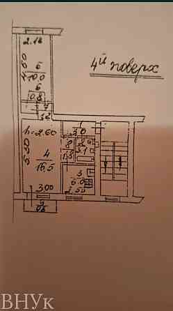 Продаж Квартира 2-кімнатна, 4/5 поверх на вул. Городоцька Львів
