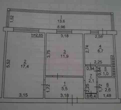 Продаю 2-х кімнатну Квартиру Парк Горького Odessa