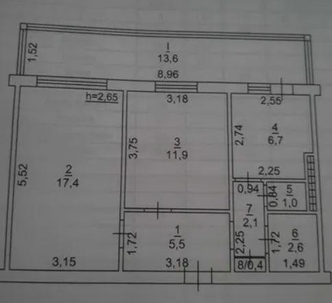 Продаю 2-х кімнатну Квартиру Парк Горького Одеса - фото 1