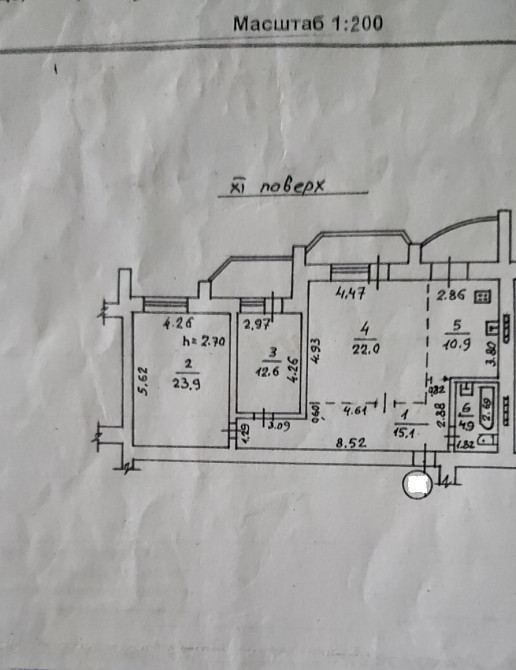 Продаж Квартира 3-кімнатна на ул. Костанди, 199а Одеса - фото 12
