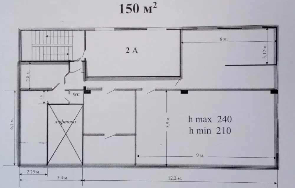 Здається Приміщення вільного призначення площа 150 кв.м 2-й поверх Київ Вікентія Хвойкі 18/14 Київ - фото 7