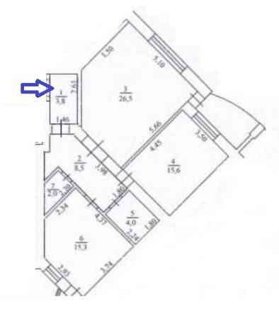 Продаж Квартира 2-кімнатна, 6/11 поверх на Щепной переулок Odessa