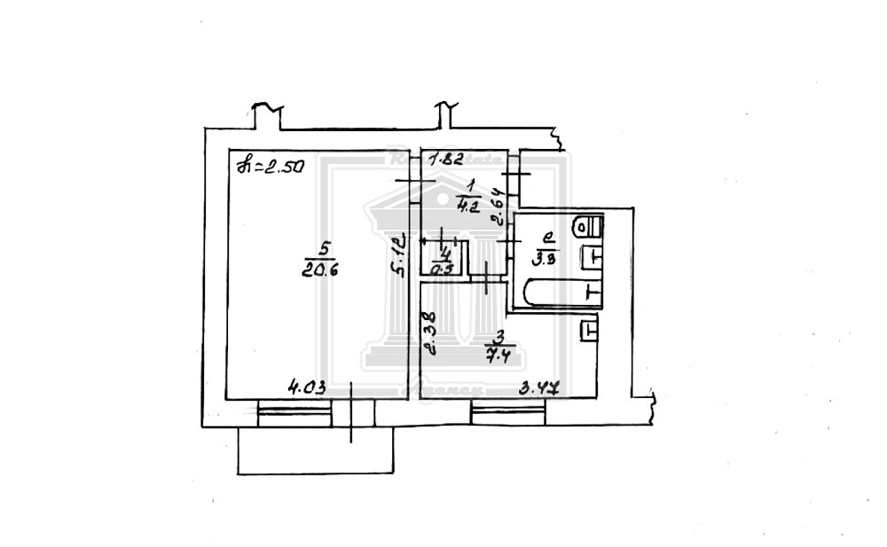 Продаж 1к Квартира 37 кв.м Головатого, 87 Борисполь - изображение 13