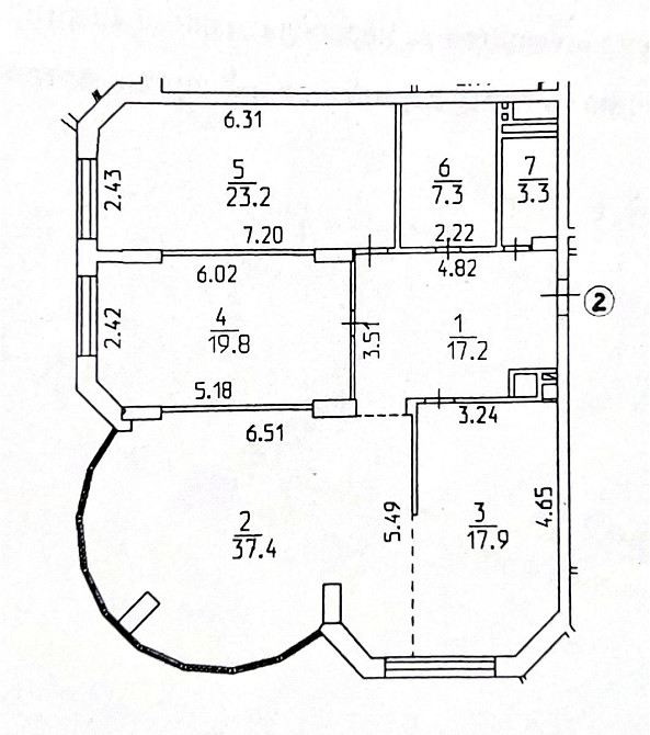 Продаж Квартира 3-кімнатна, 2/24 поверх на Левка Лук’яненка вул., д. 21к2 Kiev - photo 8
