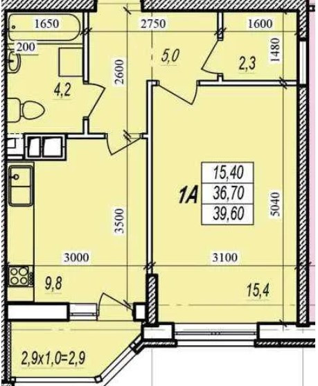 Продам  квартиру в новострое, рядом центр. Прохоровский квартал. Одесса - изображение 15