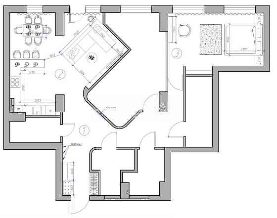 Продаж Квартира 3-кімнатна, 6/25 поверх на вул. Науки Харьков