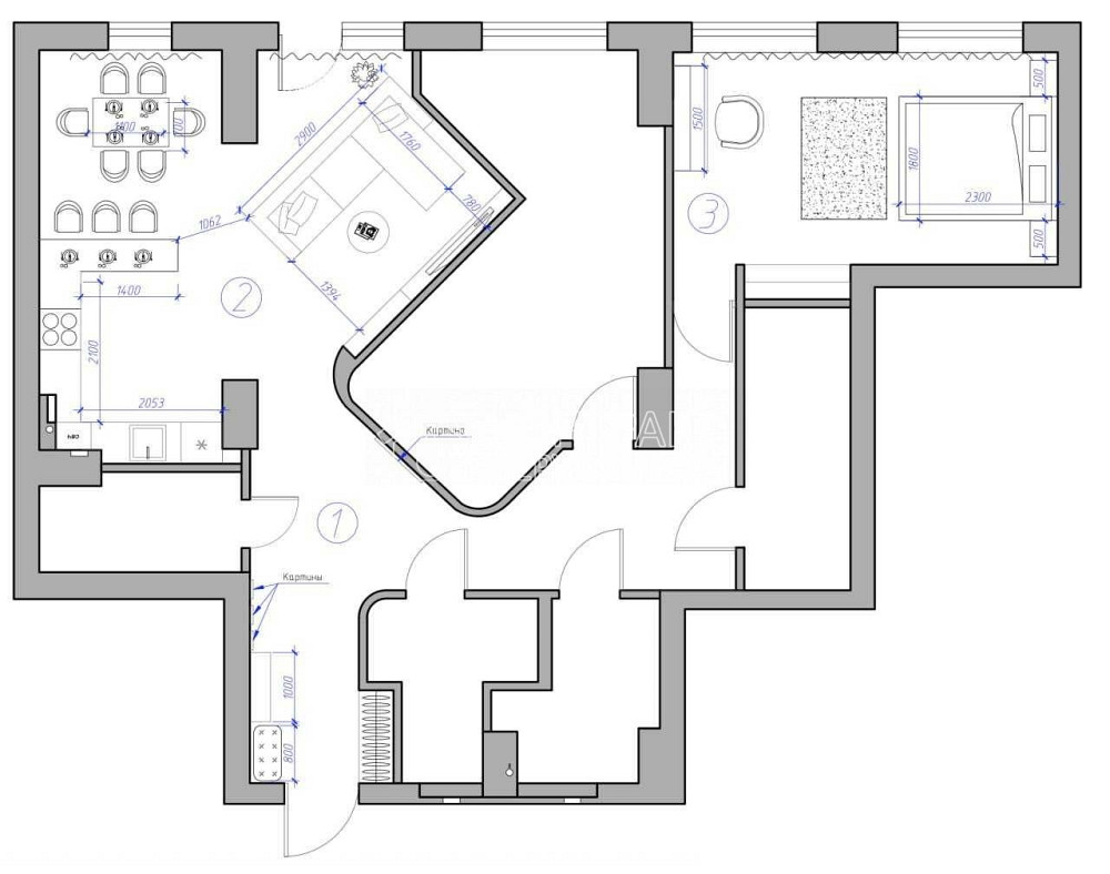 Продаж Квартира 3-кімнатна, 6/25 поверх на вул. Науки Kharkiv - photo 6