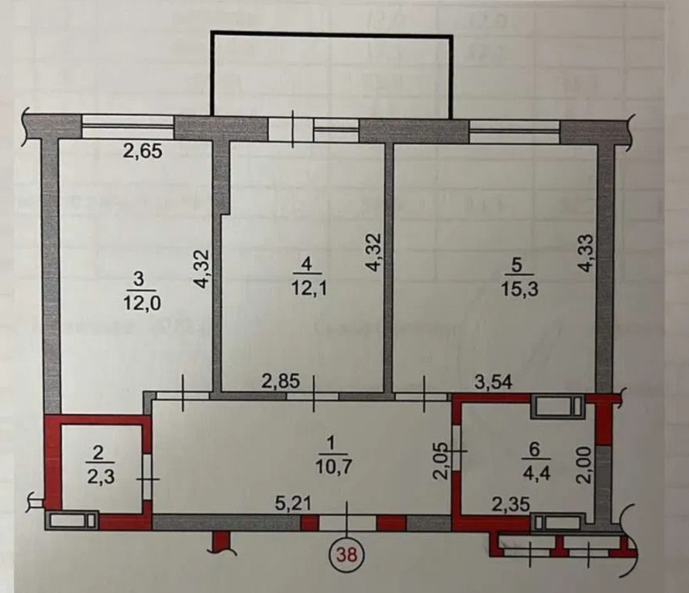 Продаж Квартира 2-кімнатна, 6/16 поверх на Заболотного, 148 В Київ - фото 19