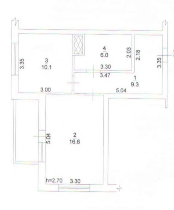 Продаж 1к Квартира 43 кв.м Привокзальная, 2В Бориспіль - фото 3