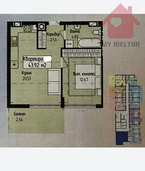 Продаж квартир у ЖК з басейном Минай - изображение 6