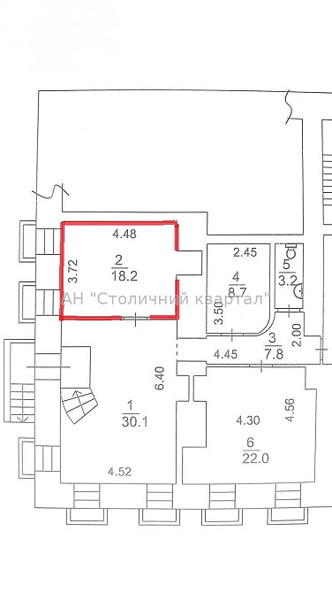Оренда торгове приміщення на Мазепи Івана вул., 18/29 приміщень - 1, поверх - 1/4 Kiev - photo 2
